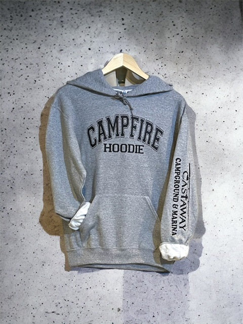 Zerogravitee Bonfire Hoodie - Adult Unisex Hooded Sweatshirt, 50/50 Poly-Cotton, Heavyweight