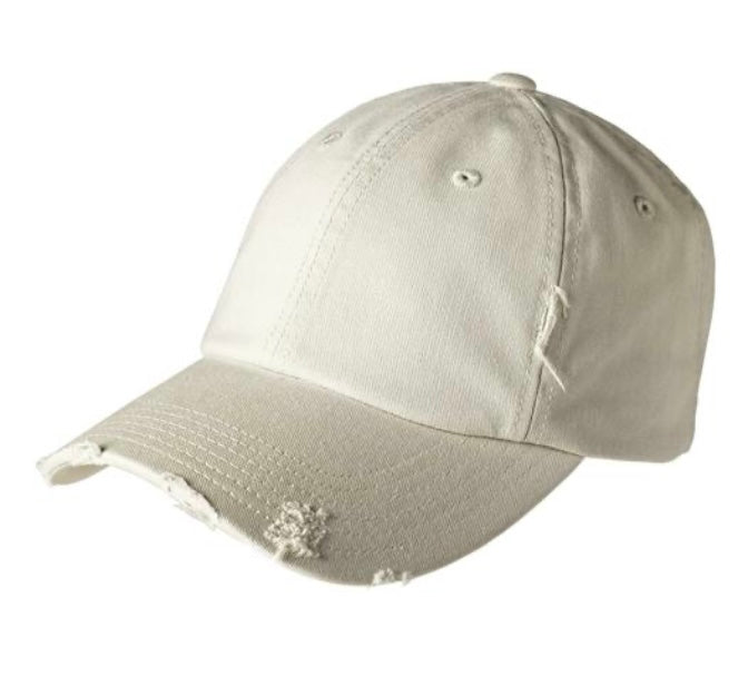 Castaway District Brand Distressed Hat