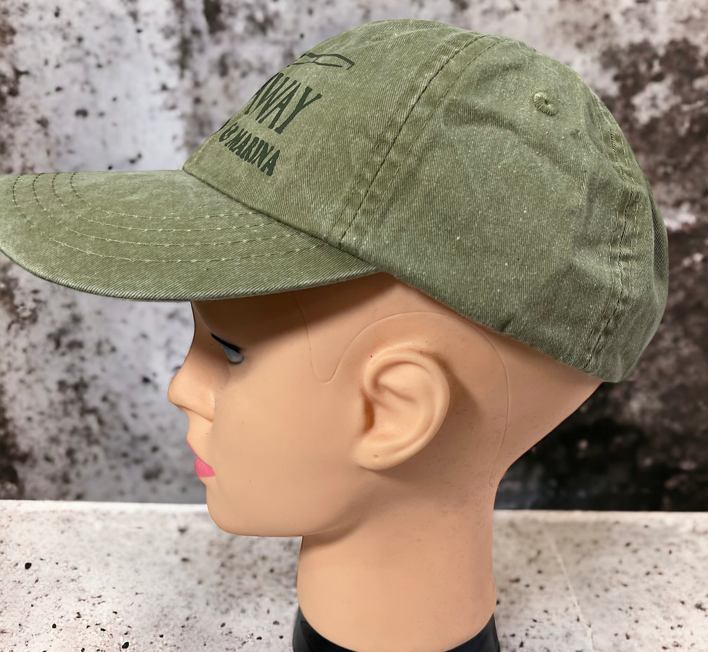 Castaway District Brand Distressed Hat