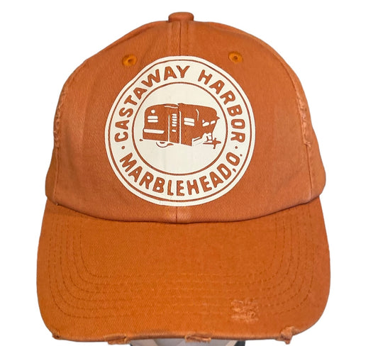 Castaway District Brand Distressed Hat