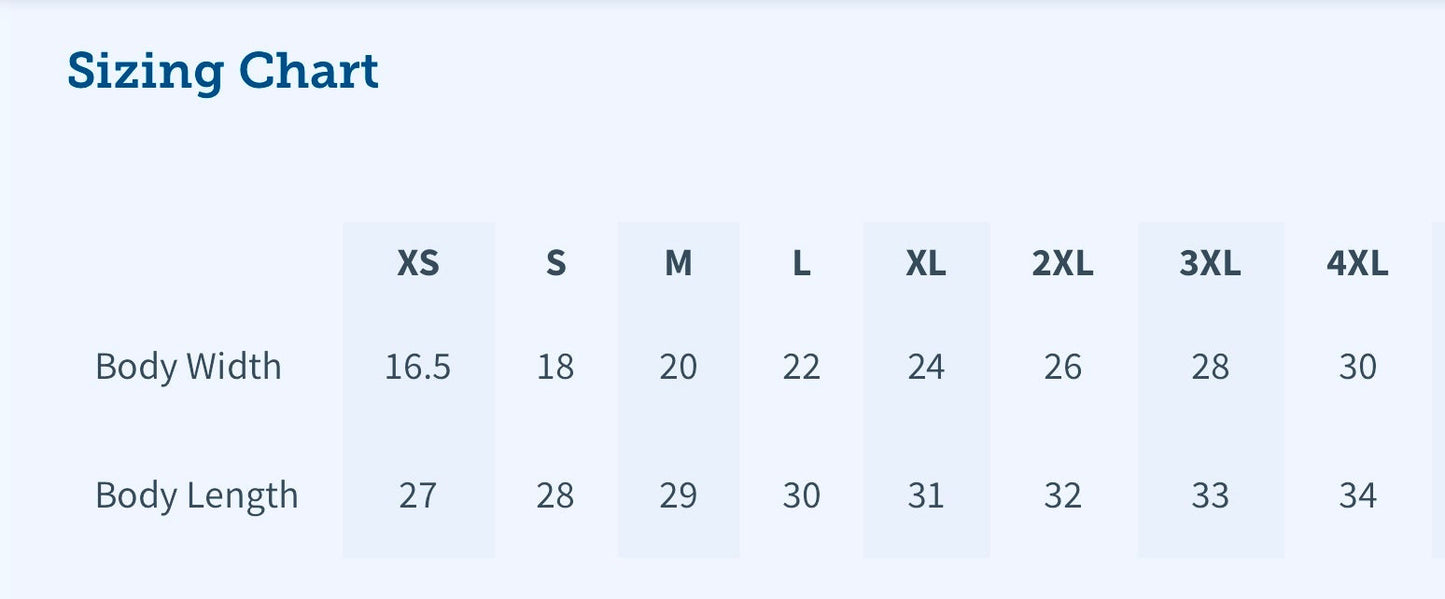 Adult Unisex Short Sleeve Castaway Logo Tee