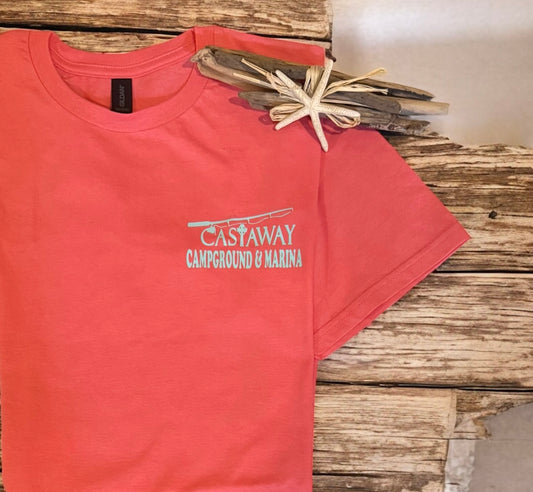 Boat Waves Sun Rays Lake Days Unisex Short Sleeve Crewneck