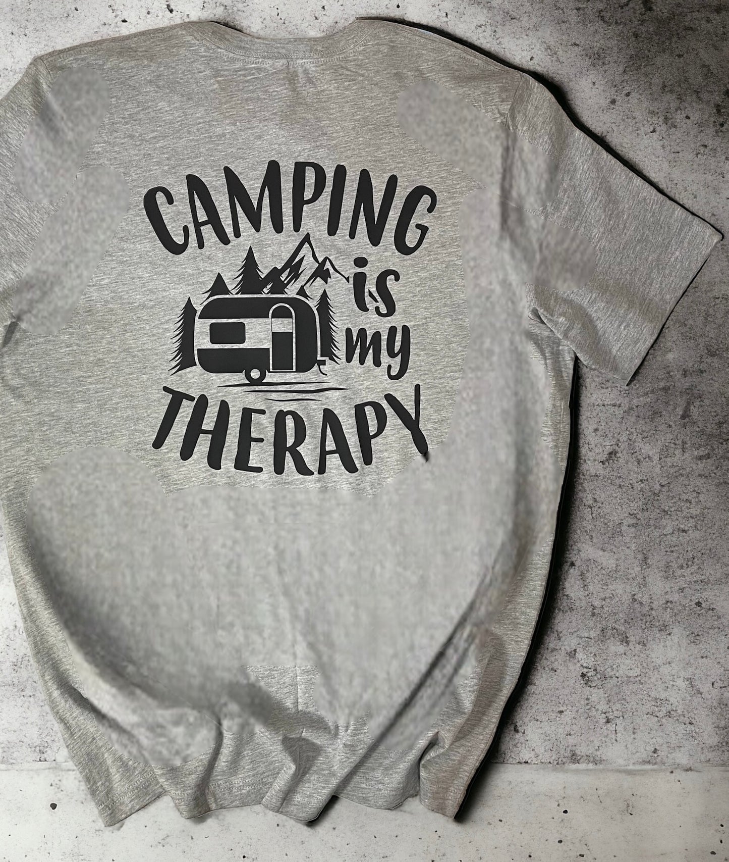 Camping Is My Therapy Short Sleeve T-Shirt